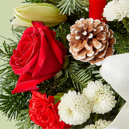 Seasonal Festivities Centerpiece – ALMENDRO'S FLOWER, Kissimmee FL