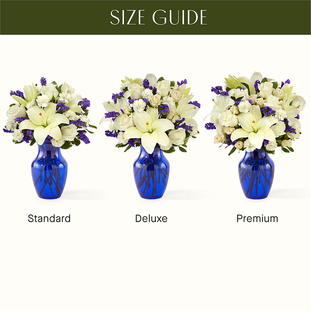 Sapphire Rush Bouquet – ALMENDRO'S FLOWER, Kissimmee FL