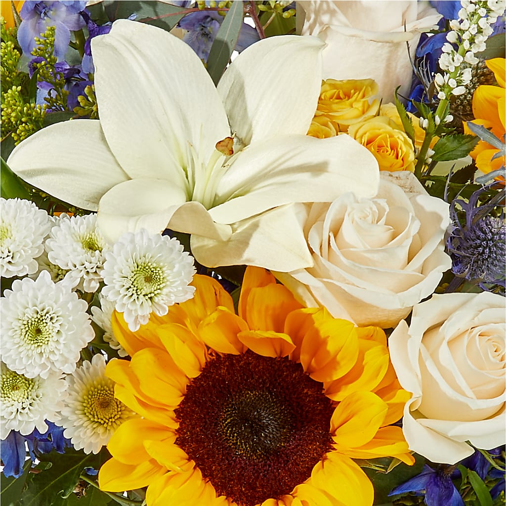Wonderfully Sunny Bouquet – ALMENDRO'S FLOWER, Kissimmee FL