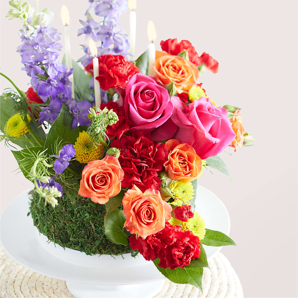 Best Year Yet Floral Cake – ALMENDRO'S FLOWER, Kissimmee FL