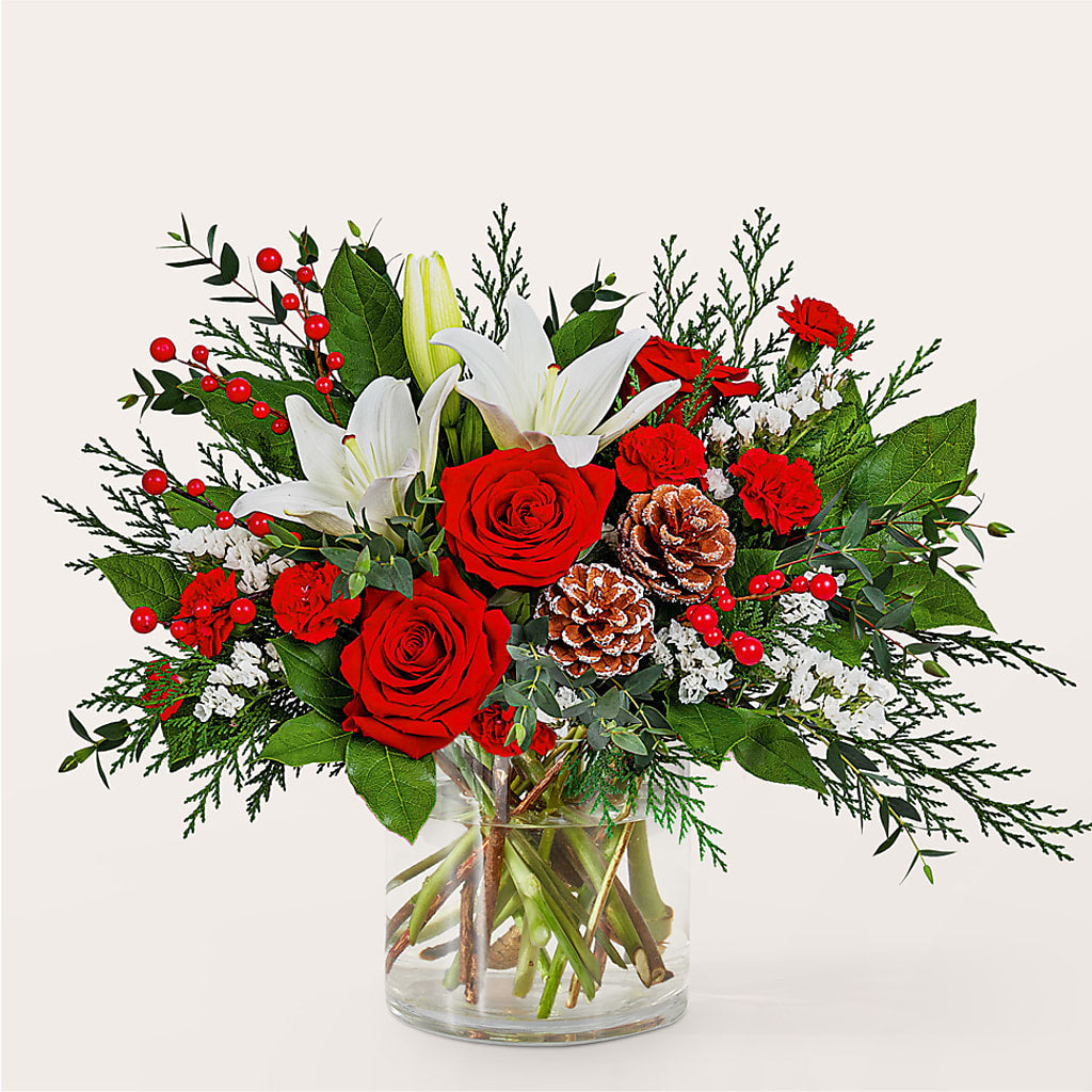 Best in Snow Bouquet – ALMENDRO'S FLOWER, Kissimmee FL