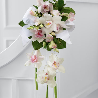 Perfect Entrance Pew Arrangement – ALMENDRO'S FLOWER, Kissimmee FL