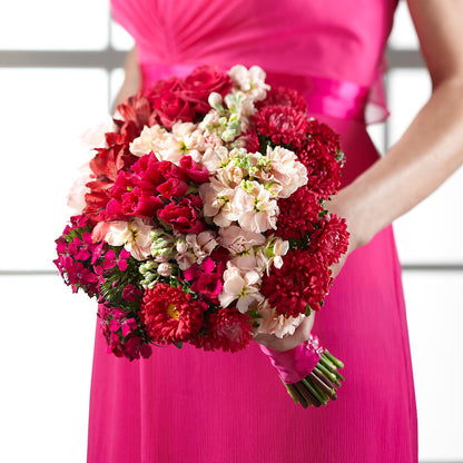Pink Effervescence Bouquet – ALMENDRO'S FLOWER, Kissimmee FL