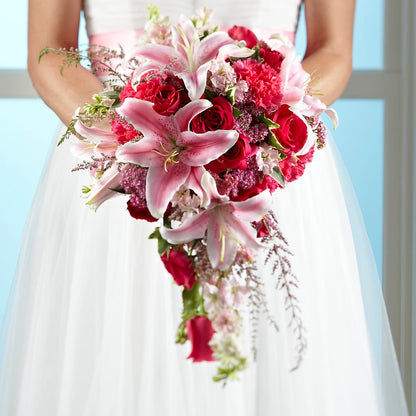 Lily & Rose Bouquet – ALMENDRO'S FLOWER, Kissimmee FL