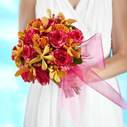 Brilliant Shades of Love Bouquet – ALMENDRO'S FLOWER, Kissimmee FL